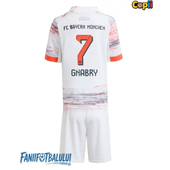 Bayern Munich Serge Gnabry #7 Echipament de Fotbal Replică 2025-26 Copii Deplasare (+ Șorturi)